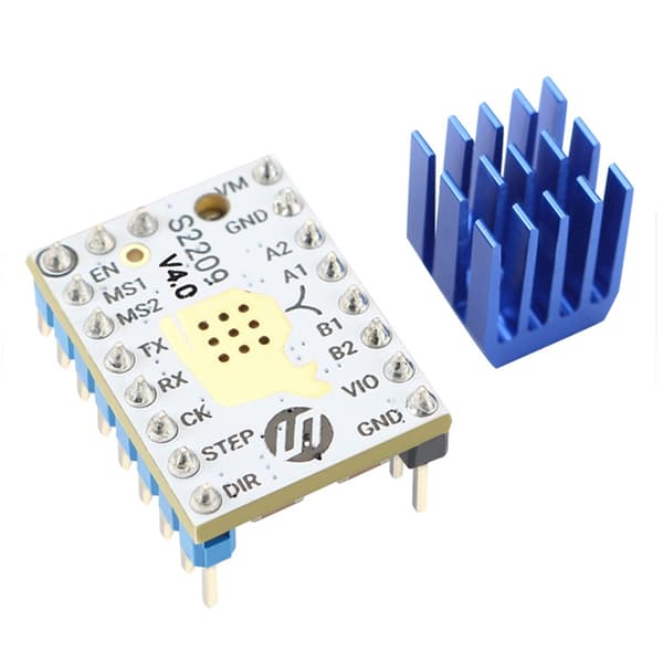TMC2209 V4.0 Stepper Motor Driver 256 Microstep Stille Driver Til 3D Printer