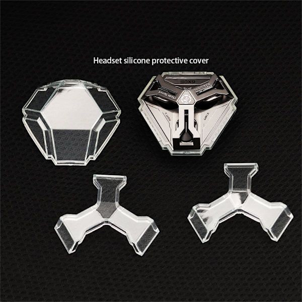 Hörlurar Stötsäkert hölje Hudvänligt cover Lämpligt för Hecate GX05 case Halkfritt, slagtåligt skydd