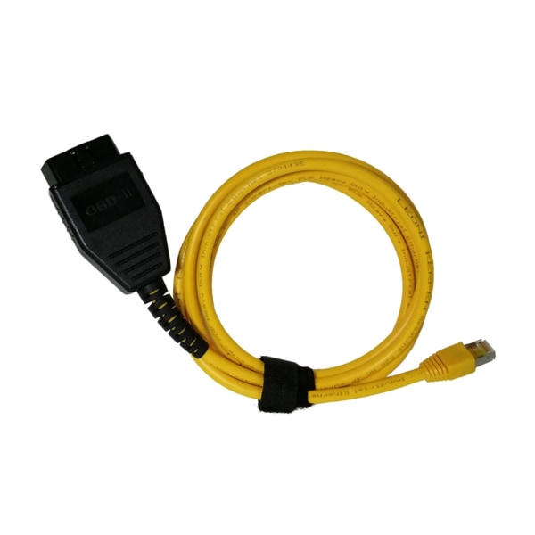 Enet OBD2 RJ45-kabel, Ethernet-kabel RJ45 Ethernet-anslutningsverktyg till OBDII-gränssnitt Kabelbilsdiagnostikkodning