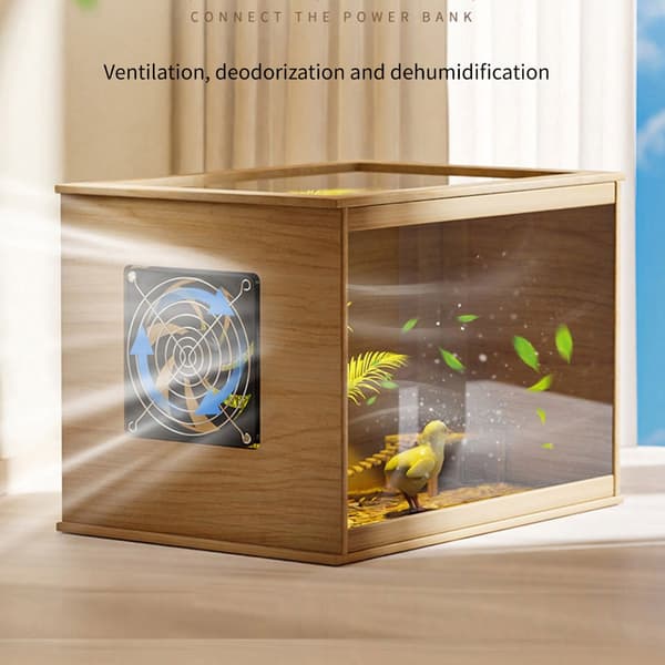 USB Køleventilator til Elektronikkøling - Kompakt og Kraftfuld Udstødningsventilator