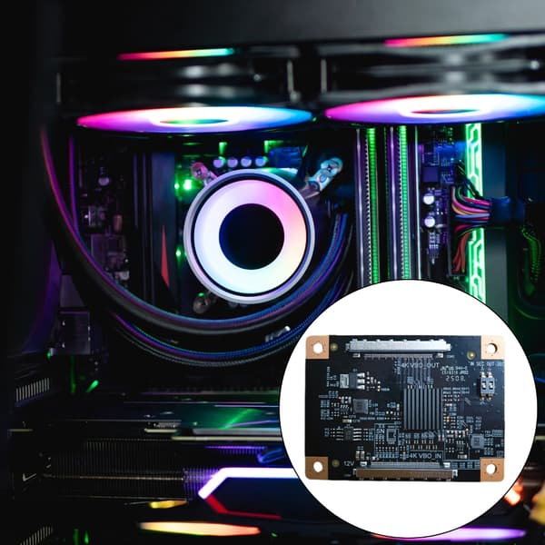 4K Partition Adapter Board 4K til 4K Partition Konvertering 1/2 Partition