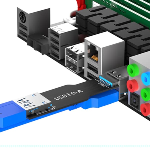 Högkompatibelt USB3.0-kort för olika datorenheter