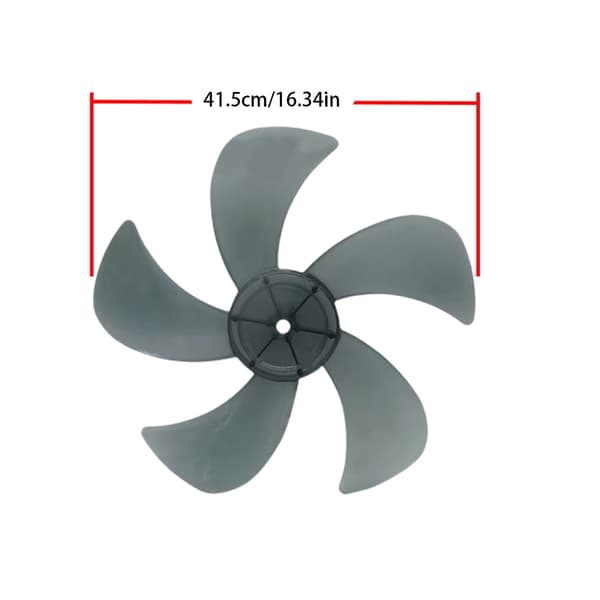5 blade stående piedestal ventilatorblad 18 tommer husholdningsplast ventilatorblad