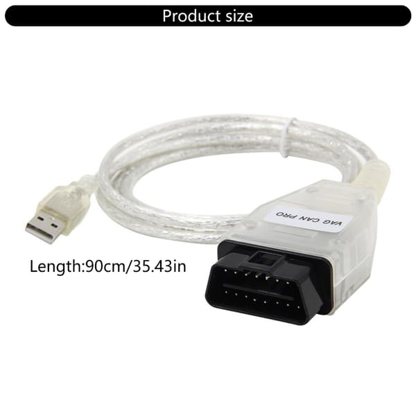 Bilprogrammerings- og diagnostisk utstyr med USB-grensesnitt for VCP CAN