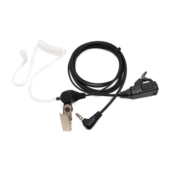 Headset Luftslange Ørepropp Headset PTT Ørepropp for 1s Talkies