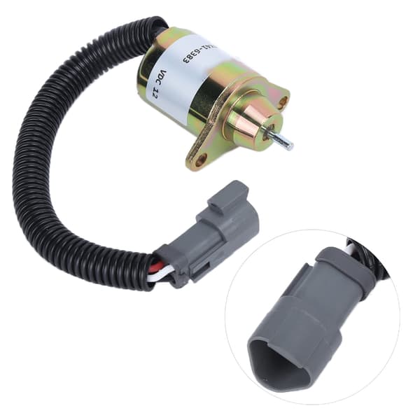12V Afbrydelsessolenoidventiler Motorstop Solenoidkontakter til Motor