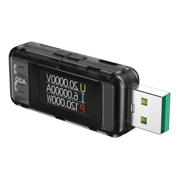 A2Q USB Voltmeter Testare USB Strömanalysator Underhåller Enheter med Låg Ström