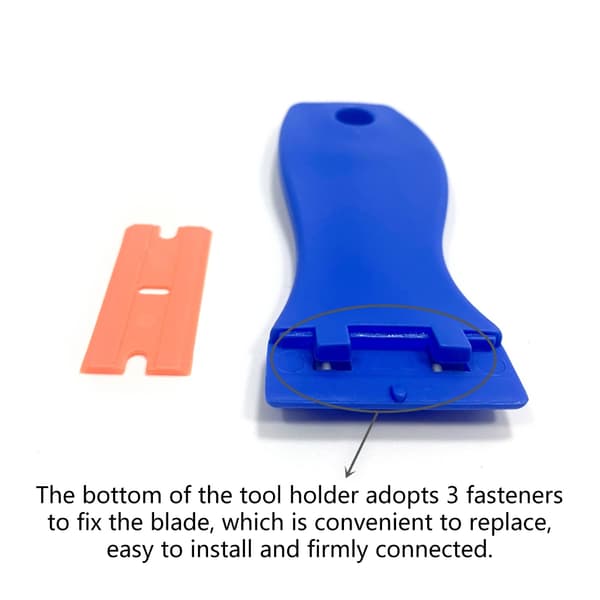 Plast Razor Scraper Tool Razor Blades Sticker Remover Scraper for Stickers