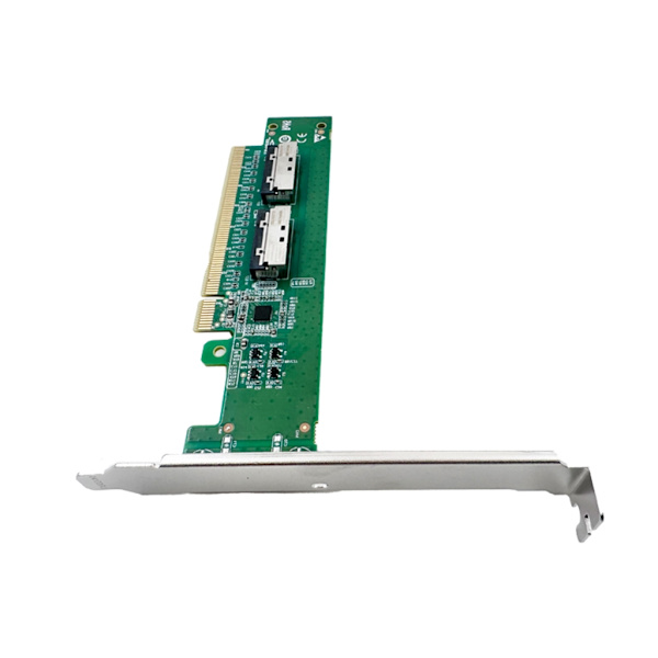 PCIExpress X16 Adapterkort Stöder 8i-Anslutningar Hög Hastighet