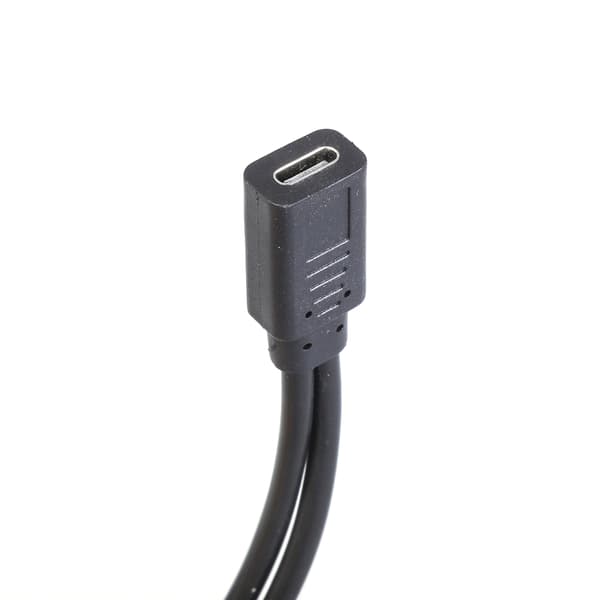 PVC USB Type C Hun til Dobbelt Type C Han Opladerkabel til Elektronik
