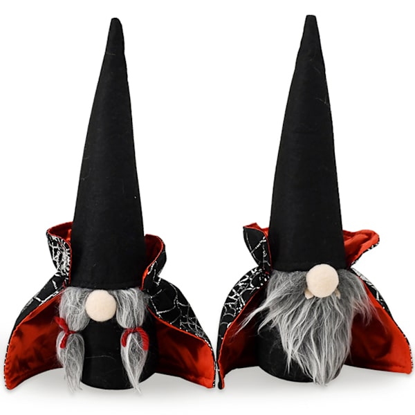 Halloween Tontut Pehmo Sisustus Käsintehty Tomte Noidan Viitta Ruotsalainen Tonttukoriste