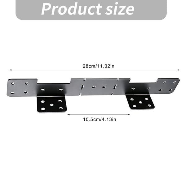 Industrielle metal trappevangerforbindere pakke med 10 til 2X12 brug