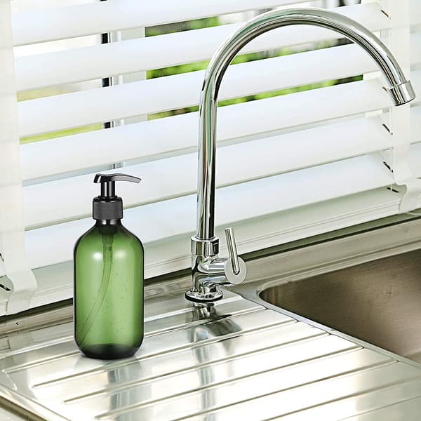4 stk. 500 ml tom pumpeflaskedispenser tomme genopfyldelige kropssæbeflasker