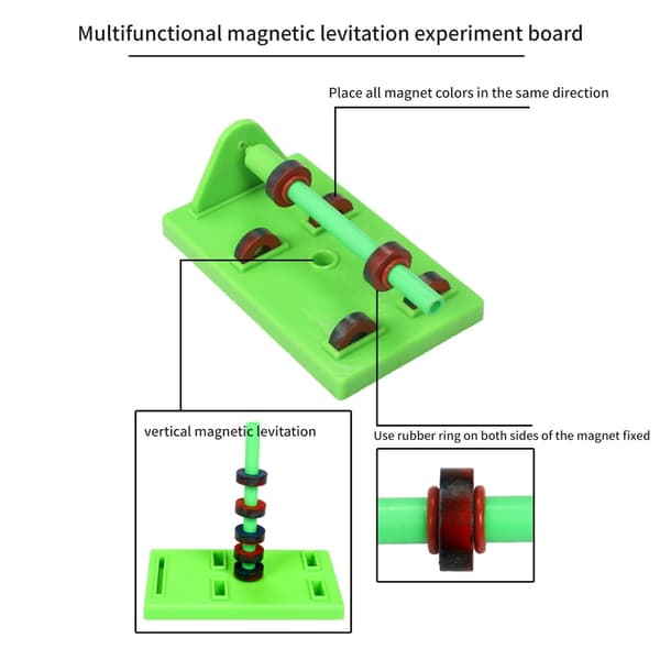 Magnetisk levitasjon eksperimentsett, magnetisk eksperimentutstyr