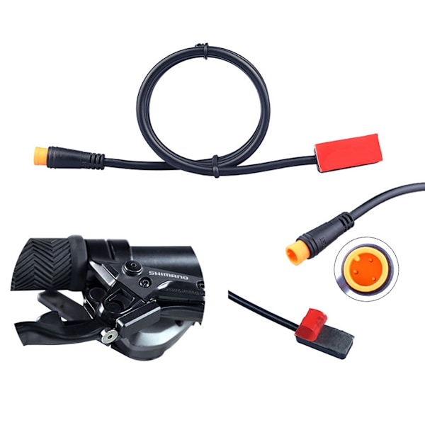 Ebike Växel Sensor USB Programmeringskabel Display Förlängningskabel Växel Sensor Speed sensor extension cable 40CM