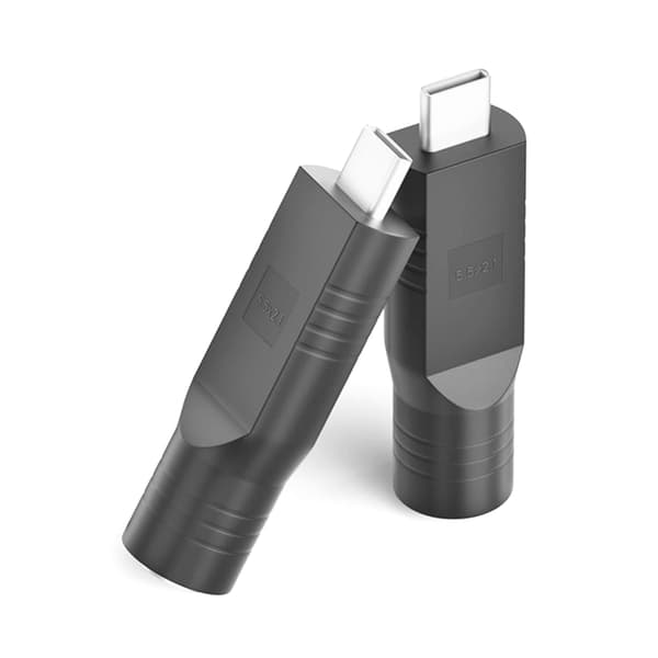DC5521 til USB C Strømkabeladapter 5,5x2,1 mm til Type C-kontakt PD20V