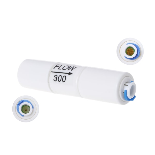 300CC Flow Restrictor 1/4\" Anslut för RO-system för omvänd osmos vattenrenare