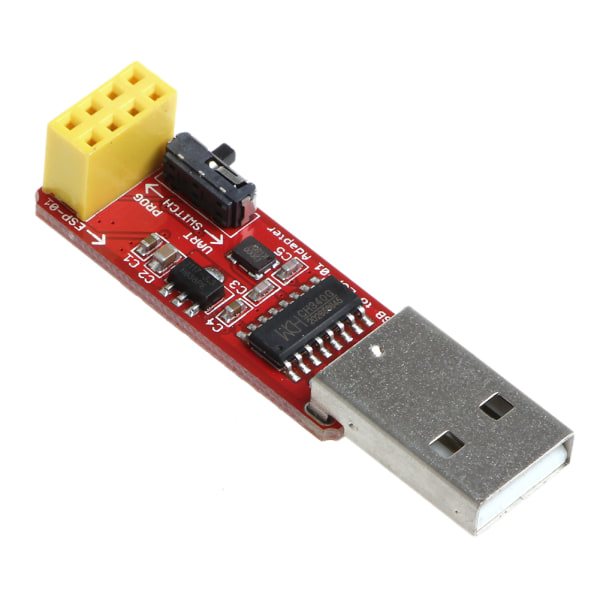 OPEN-SMART USB till ESP8266 ESP-01 Wi-Fi-adaptermodul för med CH340G-drivrutin