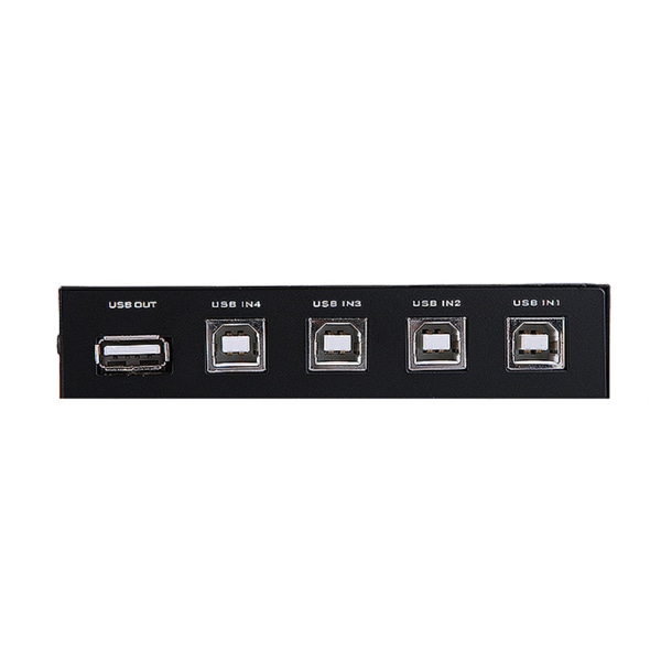 4-portars USB 2.0-väljare för 4 PC-del 1 USB -enhet för skrivare Flash Driver Mus Tangentbord 1A4B-CF kringutrustning