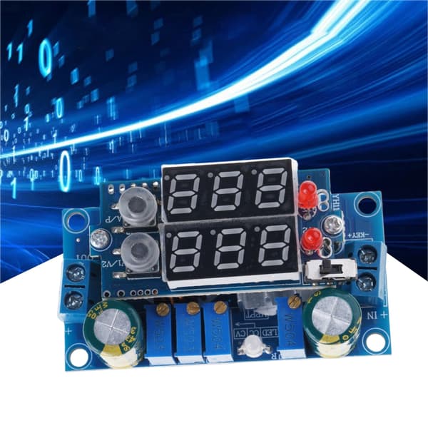 5A Solar Charge Controller MPPT-modul med dobbelt LED-display for sikkerhed