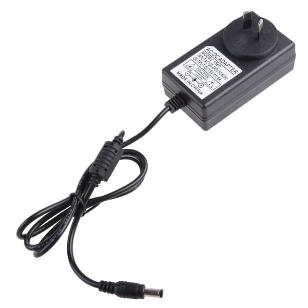 LED Strömadapter 5.5x2.1-2.5mm Kontakt för DC 15V AC 100-240V Ljus Transformator