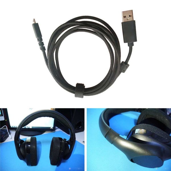 Power Magnetisk laddare-vagga Dock-fäste-bas Lämplig för G533 G633 G933 Bärbar USB -snabbladdningskabelbas