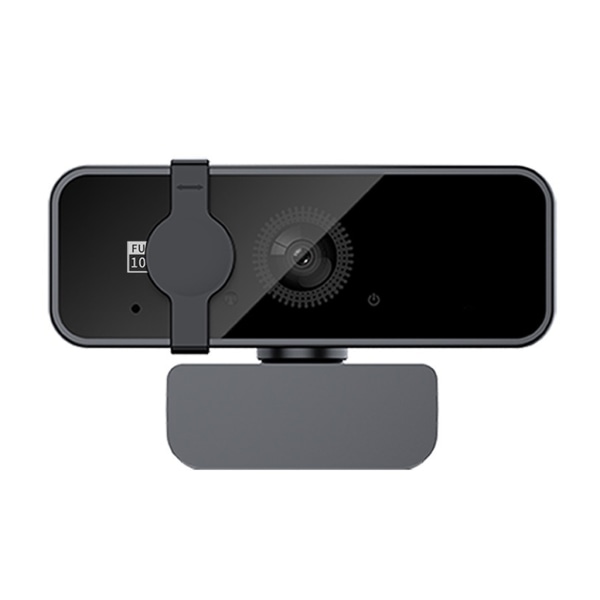 Flerbildswebbkamera Full HD-nätverkskamera Inbyggd mikrofon + cover för fjärrvisning Examenvakt