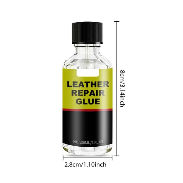 Bil Interiør Læder Reparationsvæske Læder Reparationslim Sæderestaurator 30ml