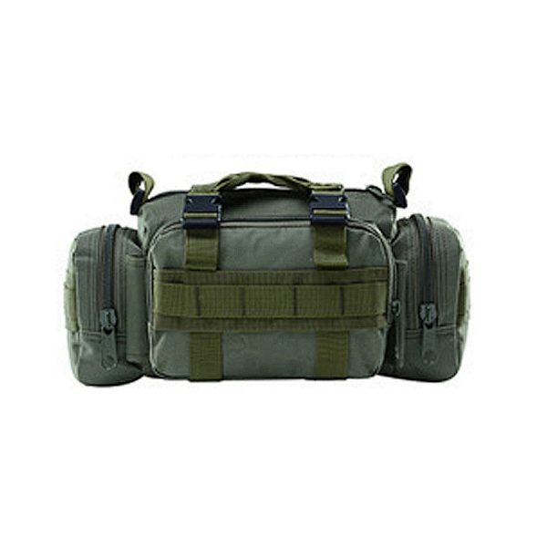 Camping Multilags Taljetasker Vandtæt Stor Kapacitet Tackles Taljetaske Multifunktionel Fiske Holdall Taljepakke