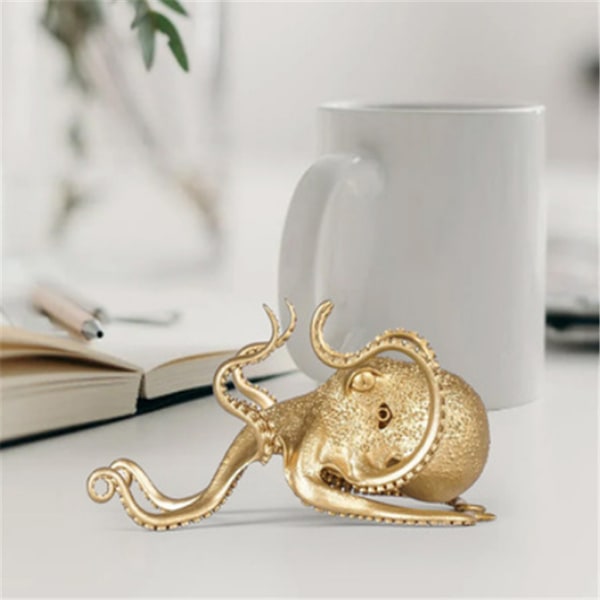Justerbar för Creative Golden Octopus Lazy Telefonhållare Bärbar Mobiltelefonhållare Skrivbordshållare