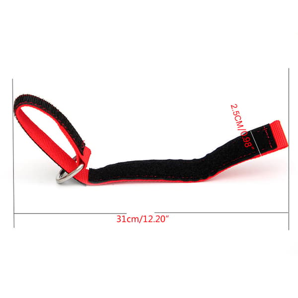 Scuba Diving Armband Nylon Webbing bälte Sticker Rostfritt stål D-ring rem