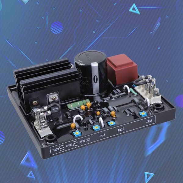 S63 AVR R438 med spændingsregulering til generatorspændingsregulator R438