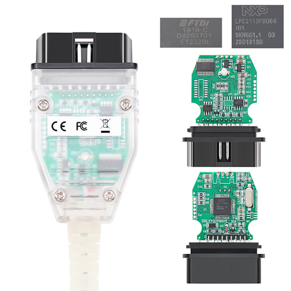 Mini VCITIS OBD2 J2534 uusimmalla Techstreams V1800.008 -versiolla