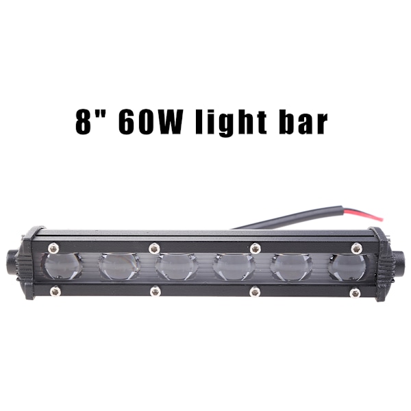 Arbeidslys 60W LED Frontlykt Flomlys Spot Vanntett for Offroad Lastebil Båt