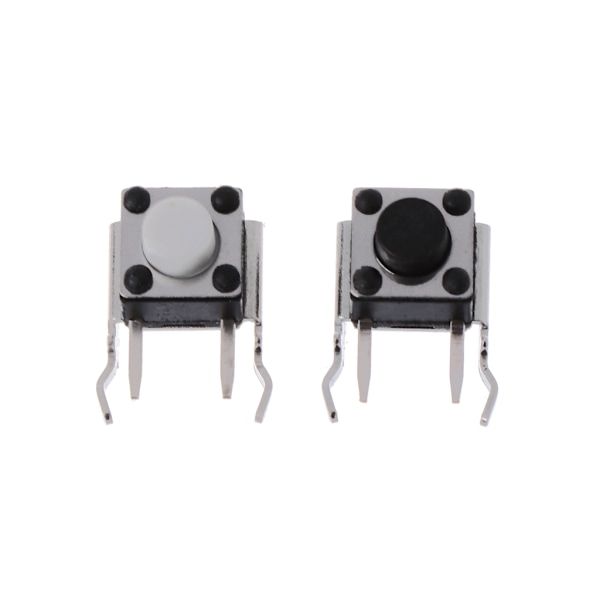 10st/lot Ersättningsreparationsdelar LB/för RB Axelknapp Bumper Switch för Xbox 360 Controller Tillbehör Black
