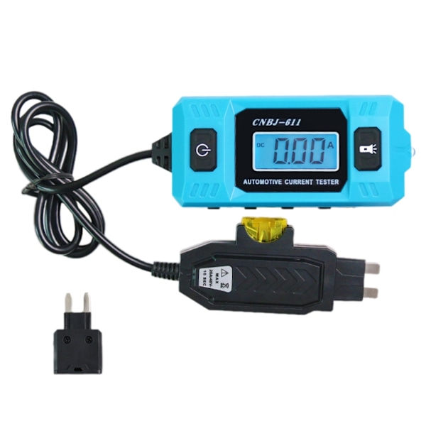 0,01A~19,99A Virrantestaaja LCD-näytöllä, testityökalu, diagnostiikkatyökalu