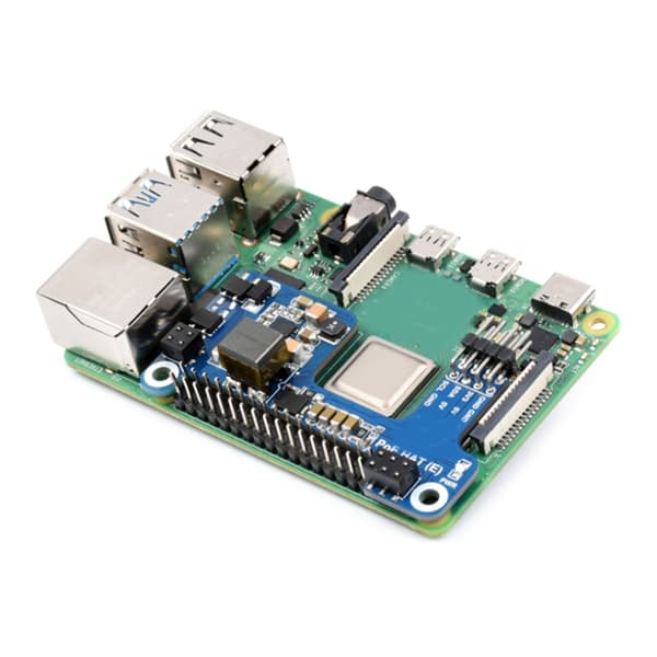 POE Power over Ethernets Modul HAT för 4B 3B+ Expansionskort