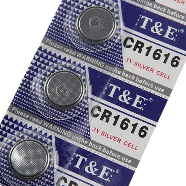 3V CR1616 knapcelle lithiumbatterier til ur, computer, LED-lys, legetøj
