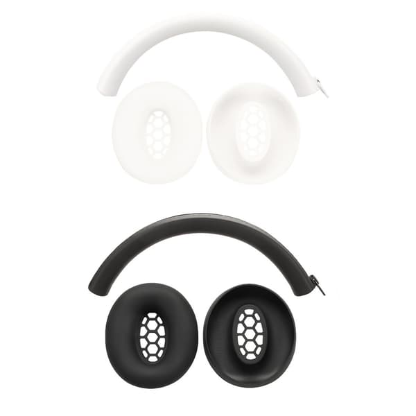 1 Par myke svamp-erstatningsøreputer for HD450BT Bluetooth-kompatible White