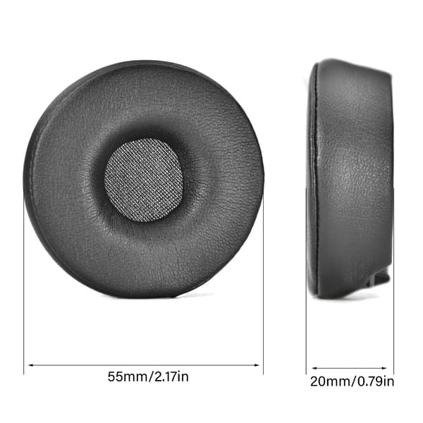 Støyreduserende øreputer Ergonomisk skum Mikrofonskjerm for Engage55/65/75