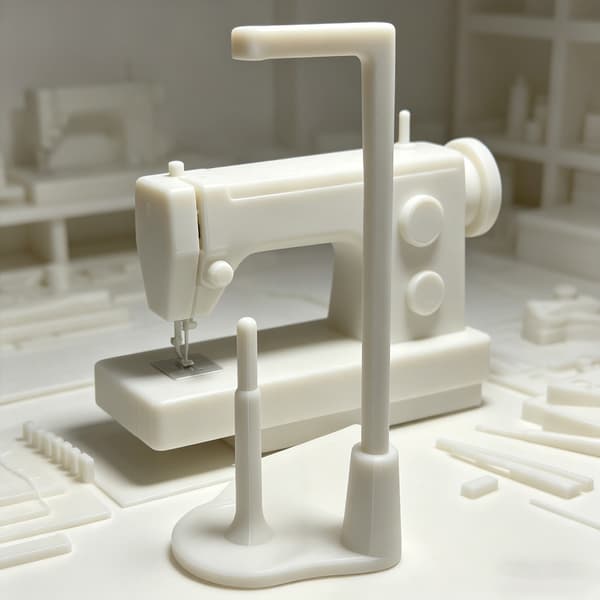 3D-printet trådstativ for jevn og enkel sying