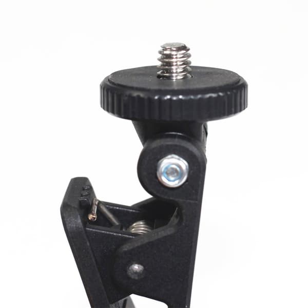 Skærm Top Mount Webcam Stativ Universal Connector 1/4 til Tripod & Tablet