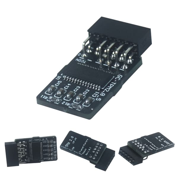 12Pin TPM 2.0 Modul LPC Kryptering TPM Modulkort for Hovedkort