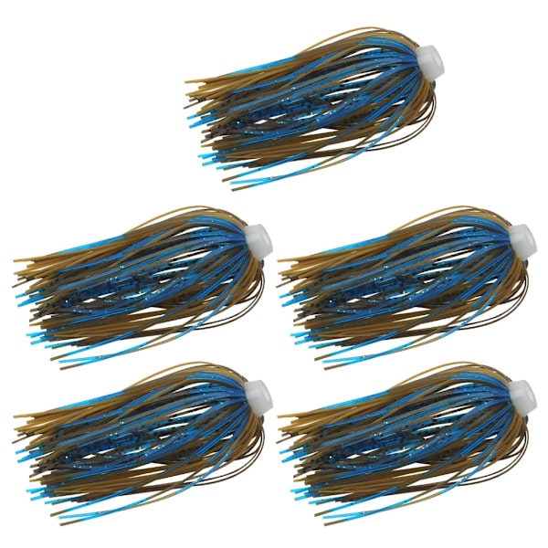 Silikone Jig Skørter Fiske Lokkemad Skørt til Spinnerbaits Bass Buzzbaits Fiske Jigs Craw Jig Trailers Bass Jig Skørter