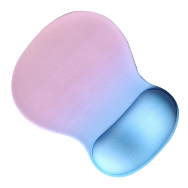 Ergonomisk Silikone Musemåtte Gamer Store Tastaturer Computer Skrivebordsmåtte Gaming Light blue