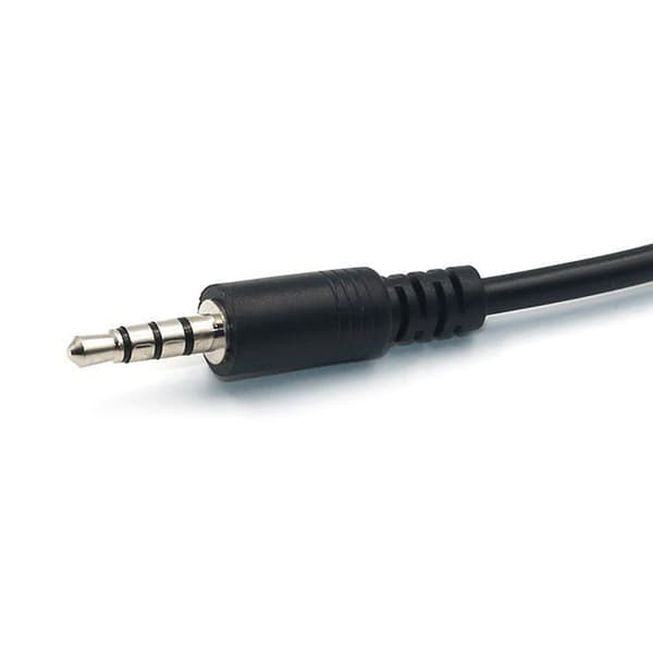 Opgraderet 3,5 mm han AUX-lydstik til USB-hun-konverteradapter