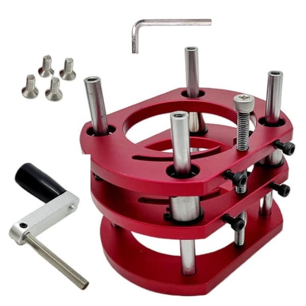 Kraftig Fræserbase 64-65mm Maskinstabil Fire Klo Monteringsdesign