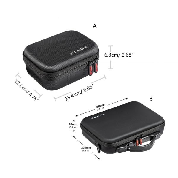 Mini förvaringsväska för DJI Action 4 Case Handväska Skyddslåda för DJI Osmo Action 4 Kameratillbehör Standalone package
