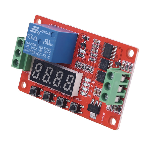 FRM01 för DC 5/12/24V 1-kanals multifunktionsrelämodul Loop Delay Timer Switch 5V