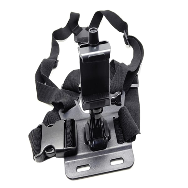 Bröstfästesele Elastisk kameravästrem för Go Pro Hero 9 8 7 6 5 4 3 Sportkameror Justerbar kroppsrem
